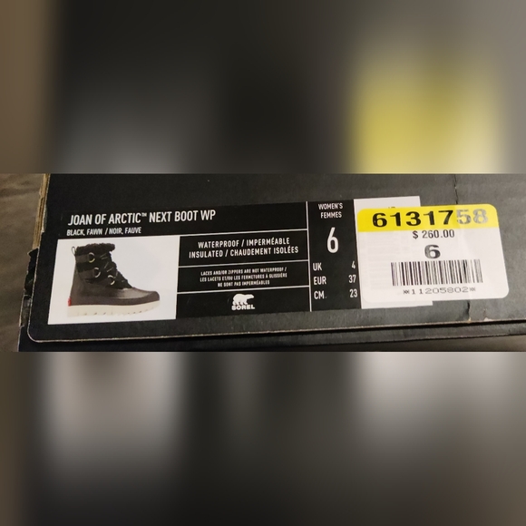 Like New! SOREL Women's Joan of Arctic Next Boot Waterproof - Size 6 - Picture 7 of 15